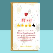 Funny Mother Christmas Card - For Mum - Mom - Ideal Xmas Card for Mothers who stopped buying Advent Calendars!