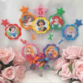 Personalised Disney Princess Cake Topper