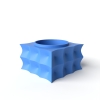 The Averth Planter Pot with Drainage Tray & Stand Included - Matte Dark Green - 3"