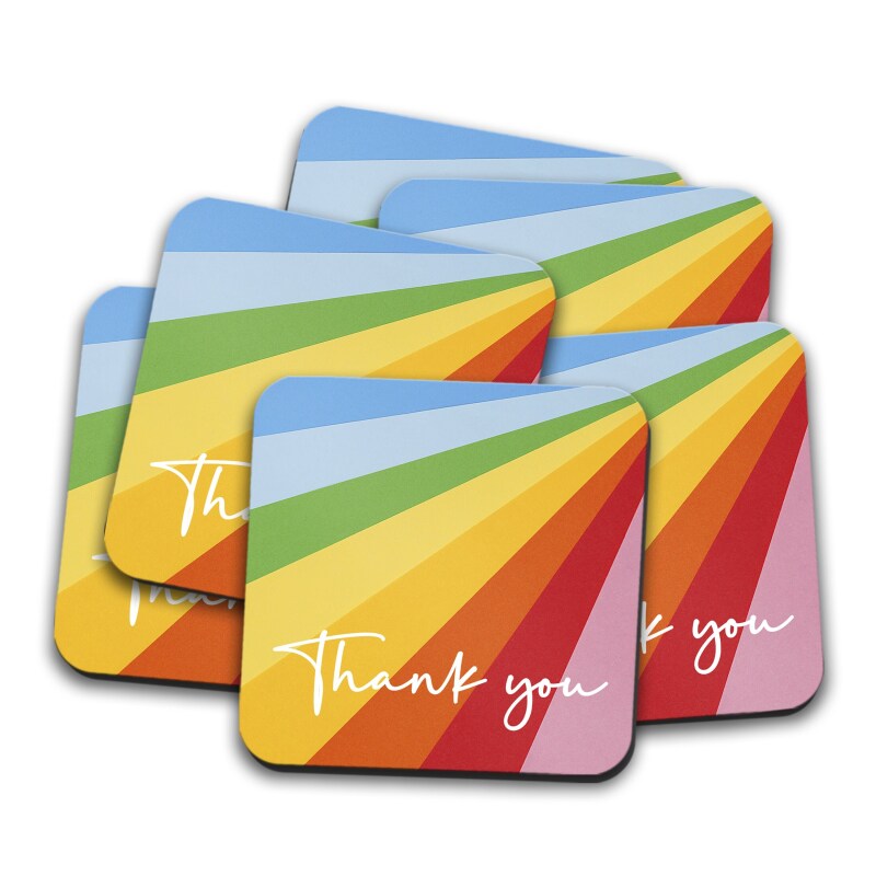 Thank You Coasters, Friend Gift, Coaster Gift, Thank You Gift, Friendship Gift, Positivity, Coaster You Got This Coaster Thank You Gift - Single Coaster