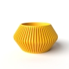 The Hendro Planter Pot with Drainage Tray & Stand Included - Matte Dark Green - 3"