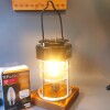 Bullfinch Hand light No. 1616 - Converted to Electric on a wooden base