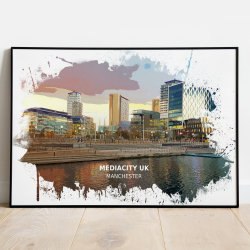 MediaCity UK - Manchester - Print - A4 - Standard - Print Only