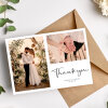 Thank You Wedding Cards | Personalised Photo Wedding Thank You Cards Personalised Thank You Card From Bride and Groom | Wedding Photo Card - A6 - 4.1" x 5.8" - Pack of 20