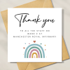 Personalised Thank You Card, For Nurses, Doctors, Hospital