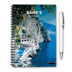 Amalfi Coast - Italy - A5 Notebook - Single Note Book