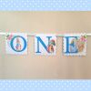 Personalised Peter Rabbit Banner,Peter R 1st Birthday Banner,Peter Rabbit Banner - No bows