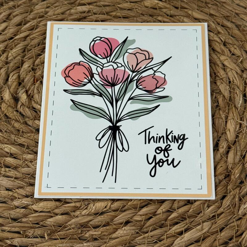 Handmade Floral Card Set