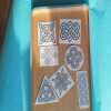 Stick & Stitch Celtic Knot Design Set of Washable Transfers