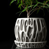 Slime Planter Pot - Matte Dark Green