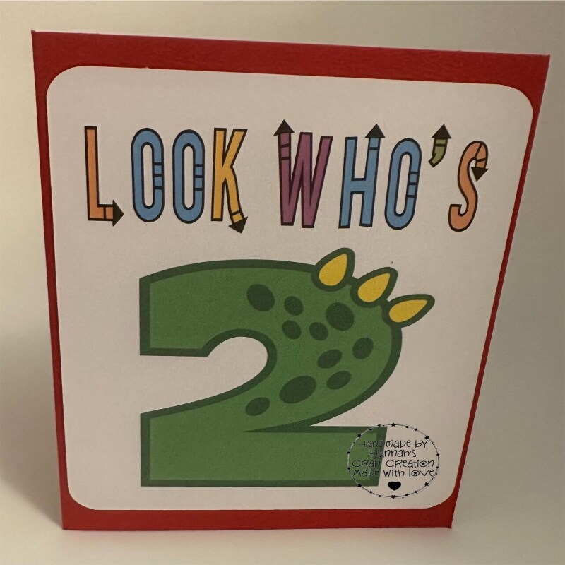 Roar-some Jurassic Birthday Surprise: Handcrafted Pop Up Dino Card