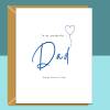 Father's Day Card Personalised inside for your Dad - Perfect Greetings Card this Fathers Day - Blank inside - Regular