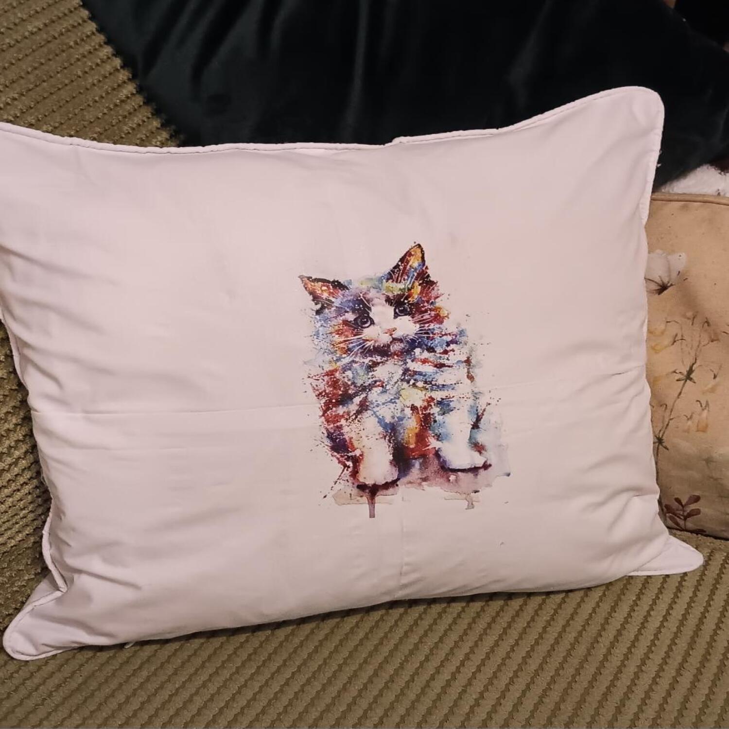 Kitten Cushion Cover 