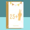 Funny 27th Birthday Card - For him or For her - Turning 27 years old