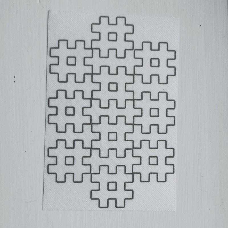 Sashiko Stick and Stitch Transfers