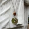 Gold Tiger's Eye Necklace - Protects 