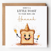 New job Card - Here's a little toast to your new job