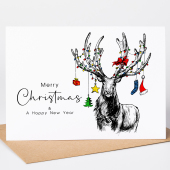 Corporate Christmas Cards - Company logo Cards