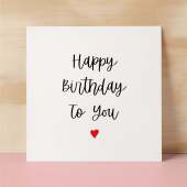 Happy Birthday Card For Him Boyfriend Birthday Card Girlfriend Birthday Card Husband Happy Birthday Card For Wife or Best Friend