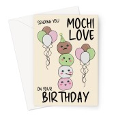 Mochi Birthday Card