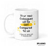 New Job - Your New Colleagues Will Be Shit Mug- Funny New Job Gift, Congratulations, Leaving Job, Office Colleague Coworker, Rude Gift - Mug Only