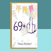 Funny 70th Birthday Card  - For Him or For Her Personalised - For those turning 70 years old and a cheeky sense of humour!