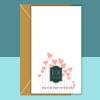 Happy Galentine's - Besties before Testies - Funny Galentine's card for her