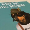 Older but still dashing dachshund in clothes, dog birthday card, old man, old lady, old person, OAP (Animalyser) (Size A6/A5/A4/Square 6x6") - A6: Single card