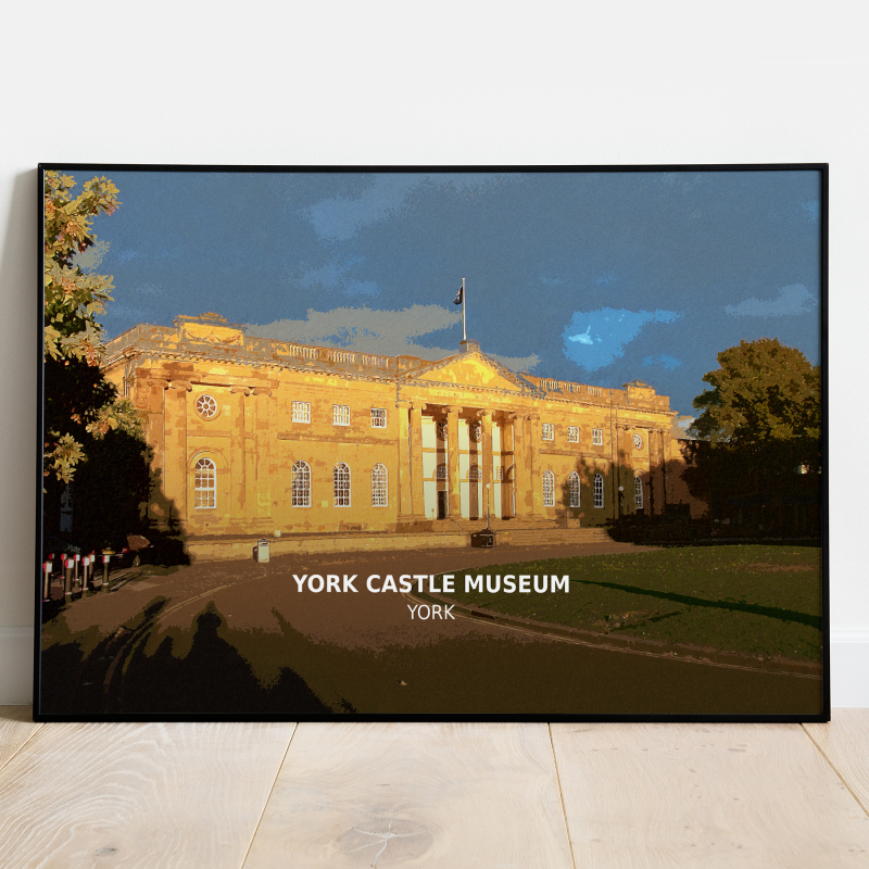 York Castle Museum - York - Print - A4 - Standard - Print Only