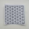 Square Washable Sashiko Transfers | Removable Mending Transfers