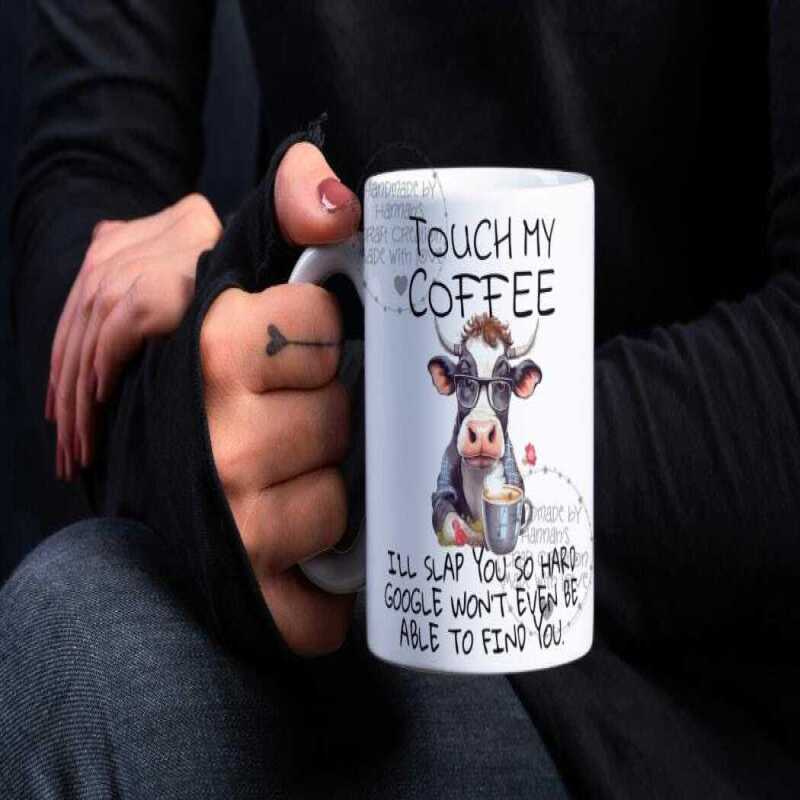 Mad cow - Touch My Coffee Mug