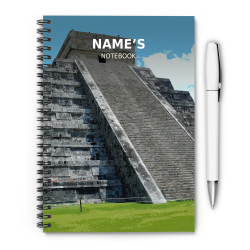 Chichen Itza - Mexico - A5 Notebook - Single Note Book