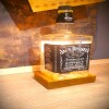 The 3-liter JD Original Clock-Lamp with a block base -Man/She Cave - Fathers/Mothers Day Present