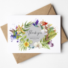 Thank You Cards, Wedding Thank You Cards, Eucalyptus Thank You Card - Personalised, Thank you wedding guest cards, Eucalyptus wedding cards - A6 - 4.1" x 5.8"