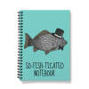 Funny Fish Joke Notebook - A5 - Lined