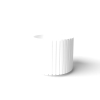 The Zelno Planter Pot with Drainage Tray & Stand Included - Black - 3"