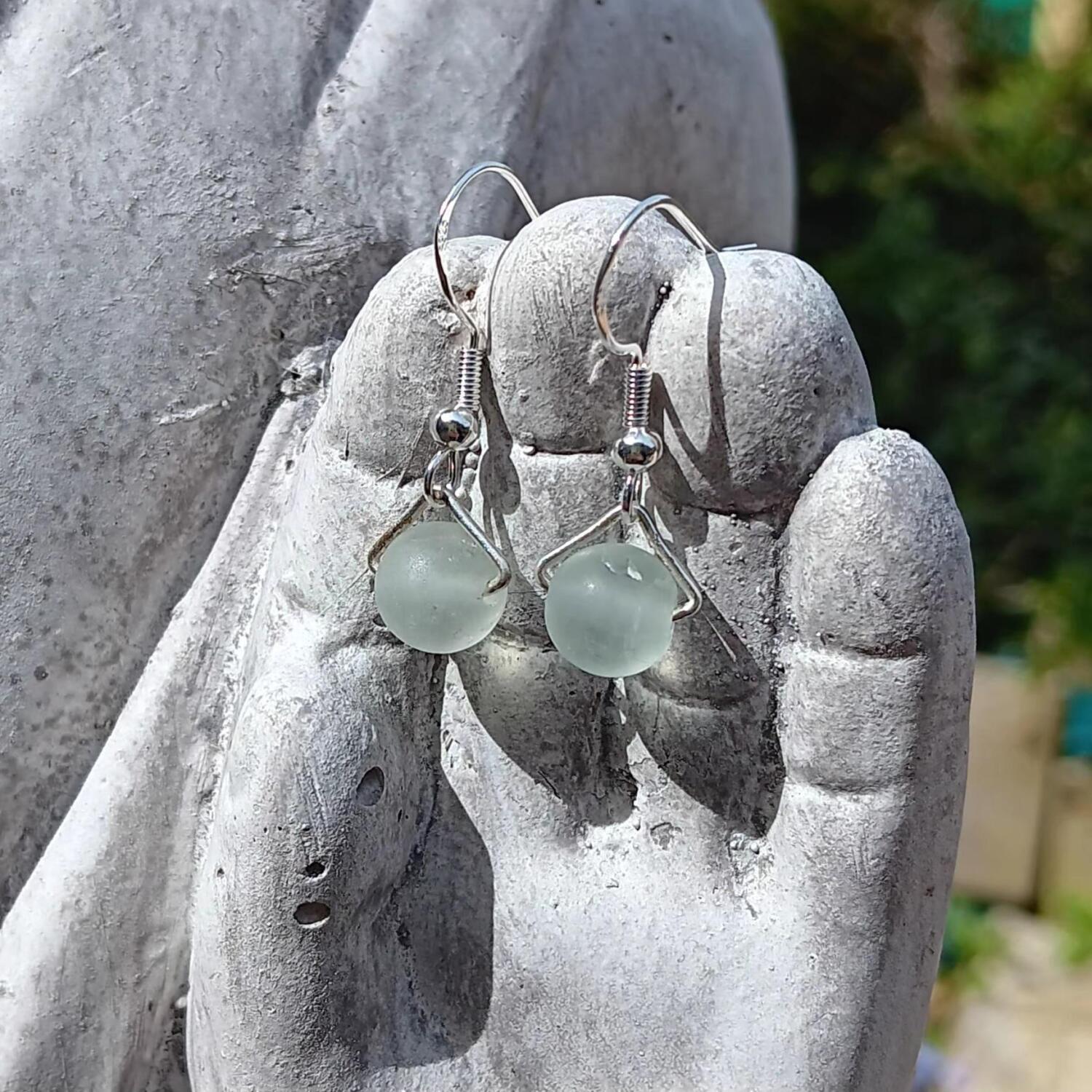 Fluorite earrings - Aids Meditation