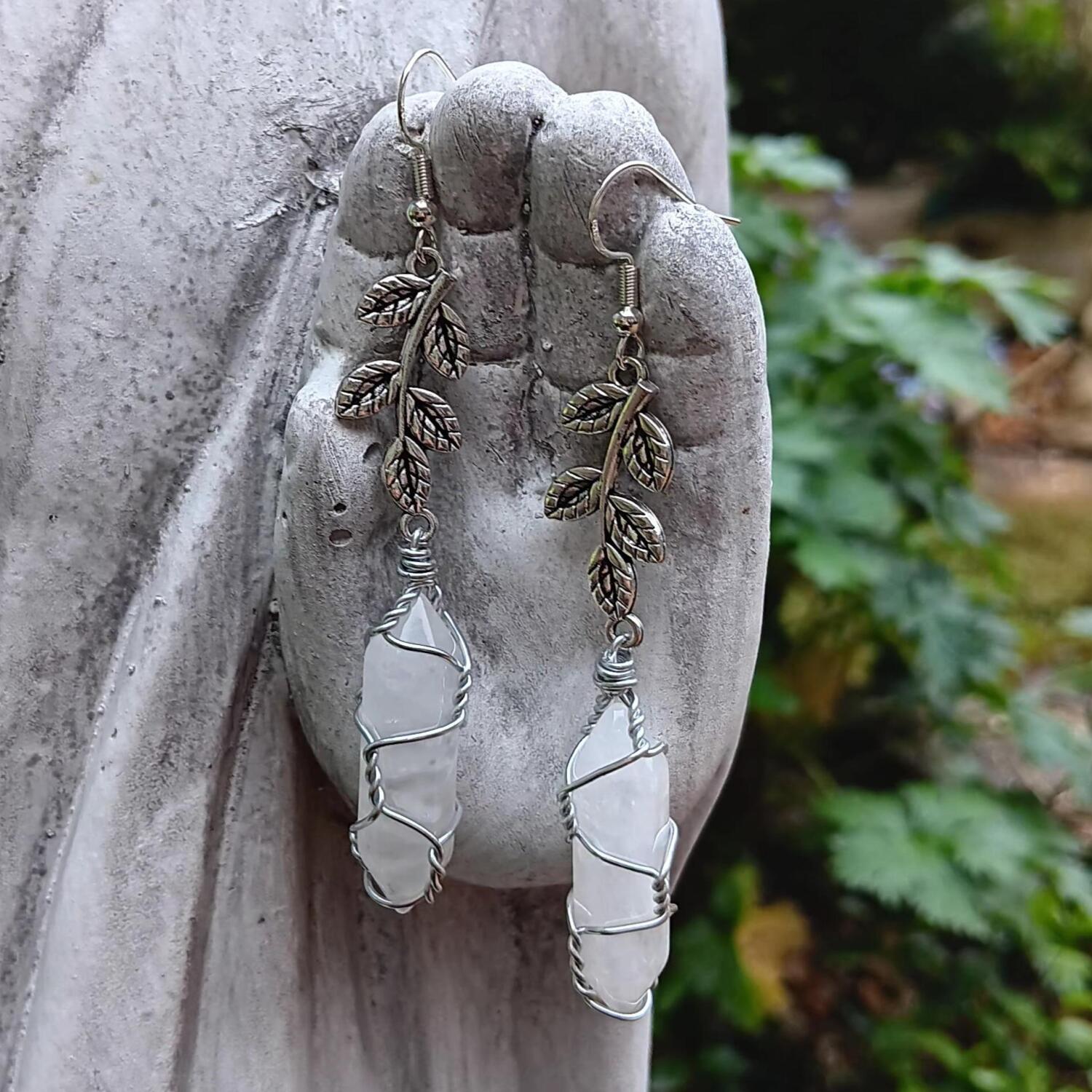 Quartz Earrings - Healing