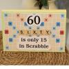 Handmade Scrabble Pop Up Box Card