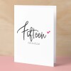 Fifteen Year Anniversary Card For Husband 15 Year Anniversary Card Boyfriend or Girlfriend Wedding Anniversary Card For Wife - Small (4x6) / Blank Message