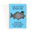 Sophisticated Dad Joke Birthday Card For Men - A5 Portrait - 1 Card