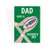 Funny Rugby Father's Day Card For Dad - A5 Portrait - 1 Card