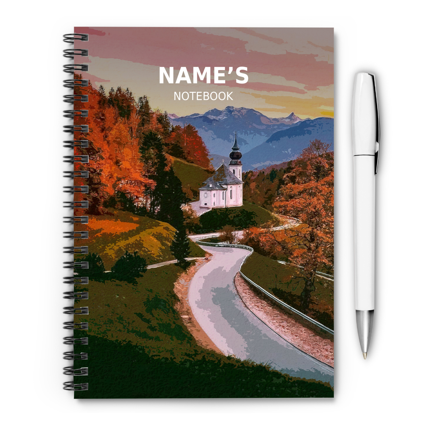 Bavaria - Germany - A5 Notebook - Single Note Book