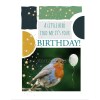 Birthday Card - Robin