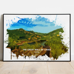 The Great Wall of China - China - Print - A4 - Standard - Print Only
