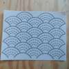Sashiko | Visible Mending | Washable Transfers | Removable Mending Transfers