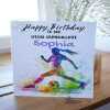 Handmade Personalised Girly Football Card - Other