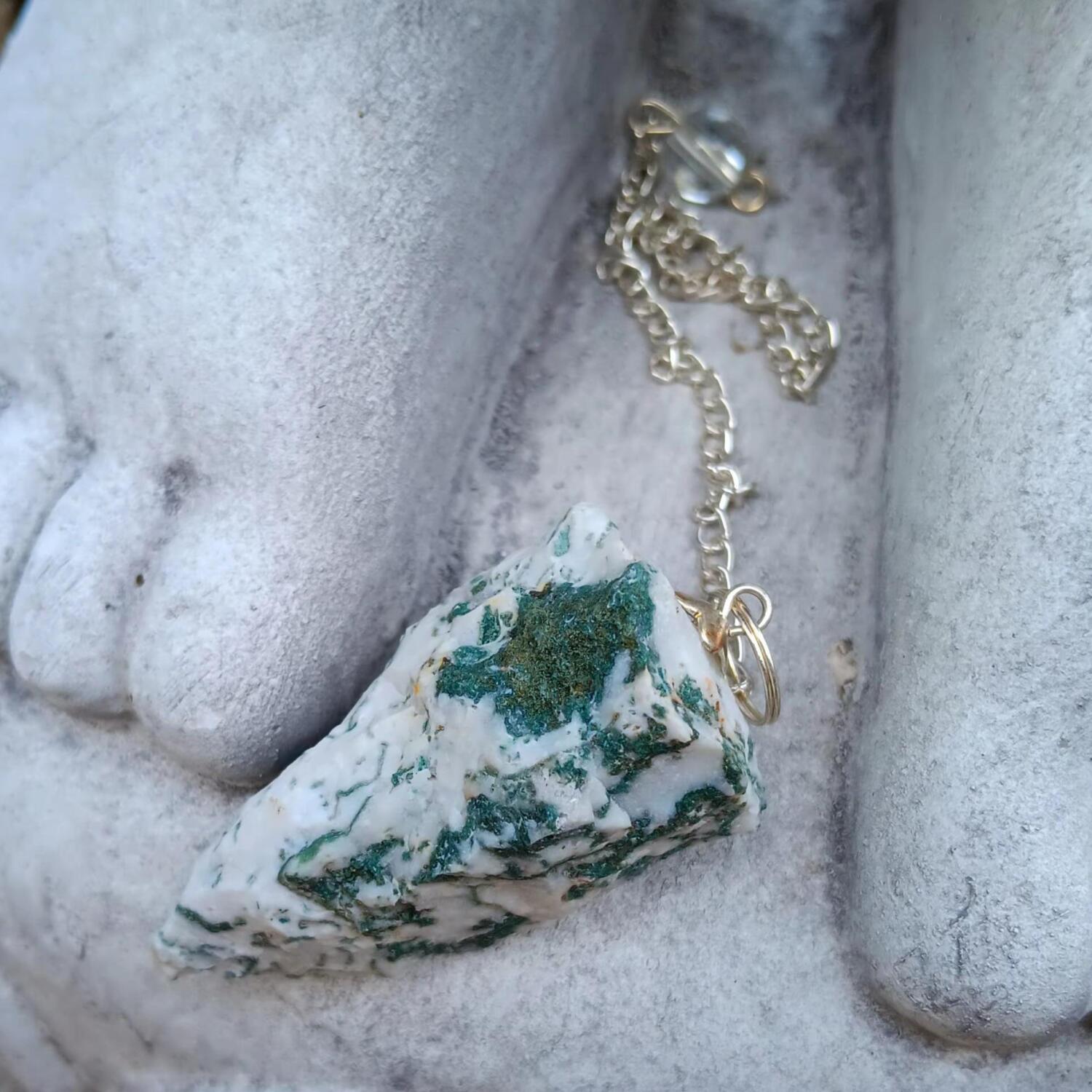 Tree Agate Pendulum