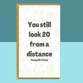 Funny Birthday Card - Personalised inside if required - Ideal for 21st, 22nd, 30th, 40th, 50th or any other birthday - for him or for her