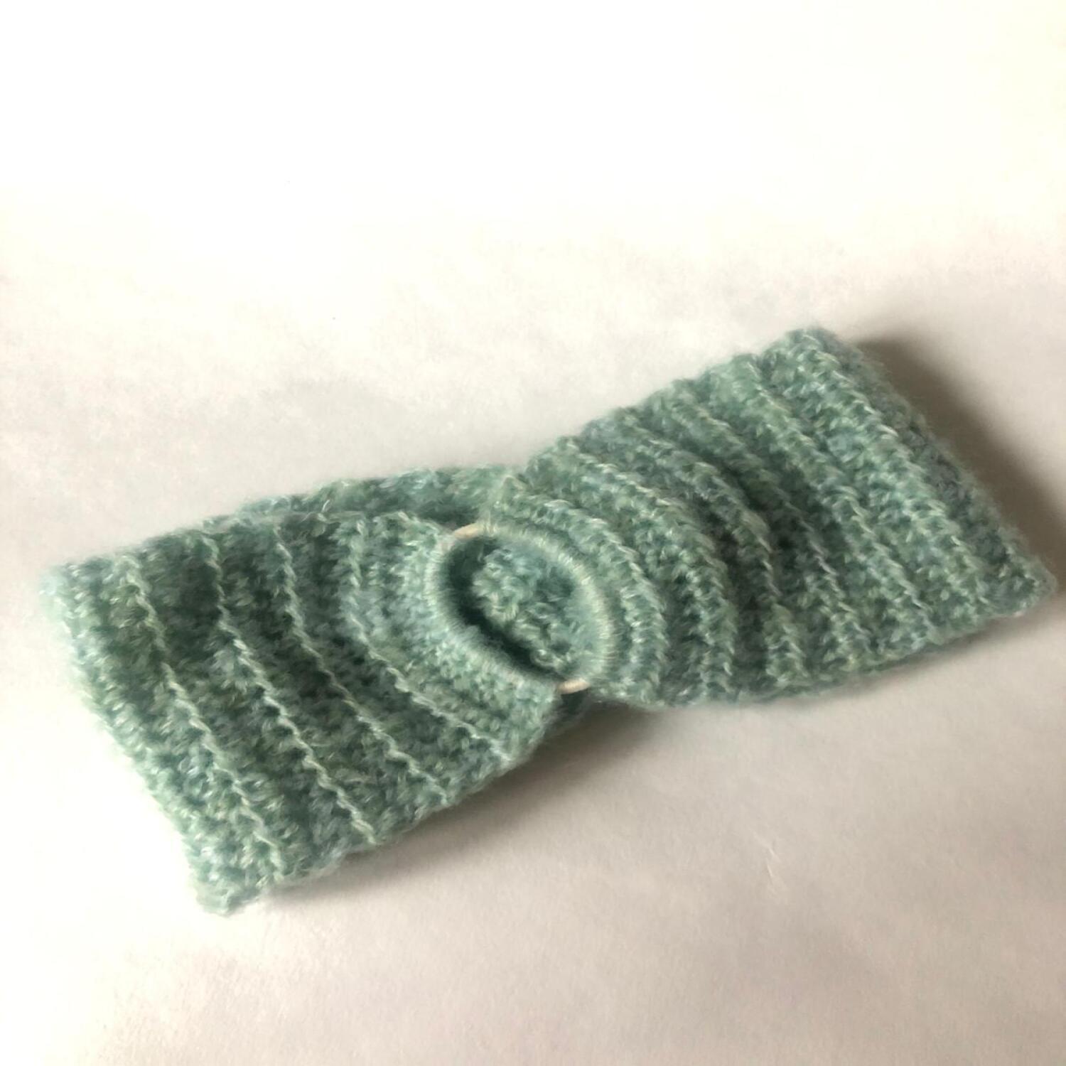 Crochet headbands (adult) - Lilac